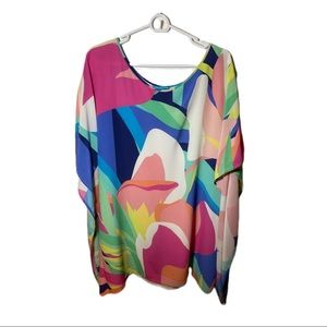 Tori Richard silk dress size medium